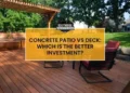 Concrete Patio vs Paver Patio: A Comprehensive Comparison
