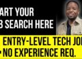 Strategies for Finding Entry Level Jobs with No Experience Required